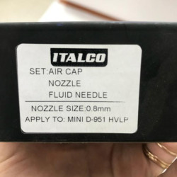 Купити Форсунка 0,8 мм для краскопультів D-951-MINI HVLP ITALCO NS-D-951-MINI-0.8