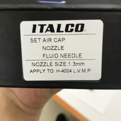Купить Сопло сменное для краскопульта H-4004 LVMP, диаметр 1,3мм ITALCO NS-H-4004-1.3LM