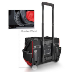 Купить Сумка інструментальна на колесах з телескопічною ручкою TOPTUL PBW-045A