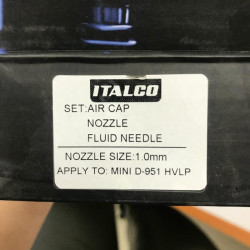 Купити Форсунка 1мм для краскопультів D-951-MINI HVLP ITALCO NS-D-951-MINI-1.0