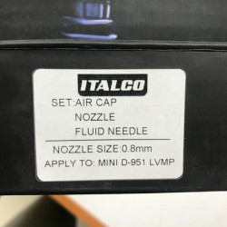 Купити Форсунка 0,8 мм для краскопультів D-951-MINI LVMP AUARITA NS-D-951-MINI-0.8 LM