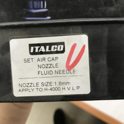 Купити Змінне Сопло для фарбопульта H-4004, діаметр 1,8 мм ITALCO NS-H-4004-1.8
