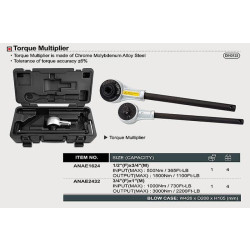 Купить Редуктор-підсилювач крутного моменту TOPTUL 1/2"х3/4" 460-1400Nm ANAE1624