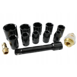 Купити Пневмогайковерт з набором пневмоінструменту 1/2" 17од. AIRKRAFT AT-5004SG