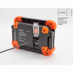 Купити Потужний ліхтар прожектор, акумуляторний LED-560, 20W COB, 2000 люмен