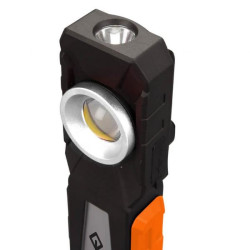 Купити Світлодіодний акумуляторний ліхтар з магнітом, 10W COB, 500 люмен, LED-396