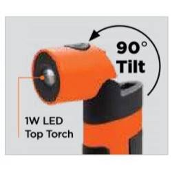 Купити Інспекційний ліхтар, кишеньковий LED-305 2W COB 170 люмен