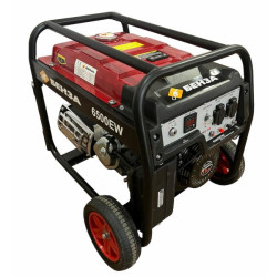 Купити Генератор бензиновий 5,5 кВт, 230 Вольт, БЕНЗА SH6500EW