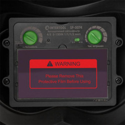 Купить Маска сварщика «Хамелеон», класс светофильтра 1/1/1/2, 4 сенсора, DIN5-13, 1/25000С, см.окно 98х53мм