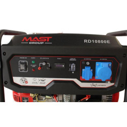Купити Бензиновый генератор MAST GROUP  RD10800E