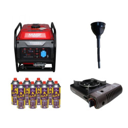 Купити Инверторный генератор MAST GROUP YH5000io + газовая плитка Orcamp CK-505 и лейка в подарок