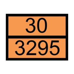 Купити Інформаційна табличка ADR "Дистилят газового конденсату 30-3295" Bicma Bicma Цинк Італія (