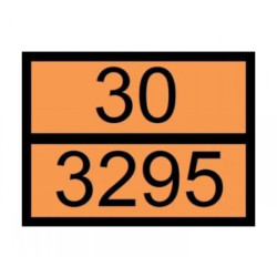 Купити Інформаційна табличка ADR &quot;Дистилят газового конденсату 30-3295&quot; Bicma Bicma Цинк Італія (