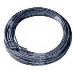 Купити Трос для лебідки T-Max EW-6500-12 вольт / 7.2 мм х 24 м
