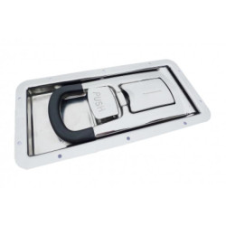 Купити Замок для фургона врізний 318х152мм Ø16,5 мм Нерж Польща (1305416043)