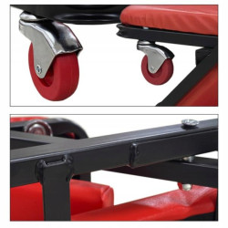 Купити Лежак автомастера подкатной 2 в 1 (макс. 130кг) TORIN TR6036Z