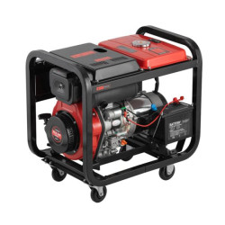 Купить Генератор дизельний 5,0/5,5 кВт, 220 В, 12,5 л, електро/ручний старт, мідна обмотка, STORM