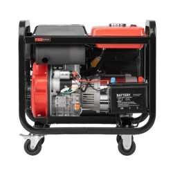 Купити Генератор дизельний 7,0/7,5 кВт, 220 В, 12,5 л, електро/ручний старт, мідна обмотка, STORM