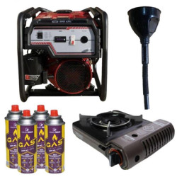 Купить Бензиновый генератор EF Power YH3600-IV + газовая плитка Orcamp CK-505 + 4 газовых картриджа 400 мл