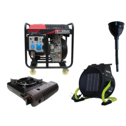 Купити Дизельный генератор MAST GROUP YH11000AE + газовая плитка Orcamp CK-505 + 4 газовых картриджа 400 мл