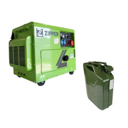 Купити Дизельный генератор Zipper ZI-STE7500DSH + газовая плитка Orcamp CK-505 + 4 газовых картриджа 400 мл