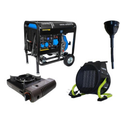 Купити Дизельный генератор TAGRED TA10300D + газовая плитка Orcamp CK-505 + 4 газовых картриджа 400 мл