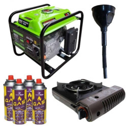 Купить Инверторный генератор Bass Polska 5047LX + газовая плитка Orcamp CK-505 + 4 газовых картриджа 400 мл