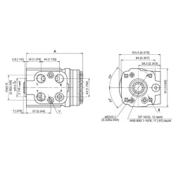 Купити Насос-дозатор M+S Hydraulic HKUS100/4-160MX/3 для ХТЗ-2511, ЮМЗ-80/82, МТЗ-80/82, ТТЗ-80, ОБРІЙ, КЗК
