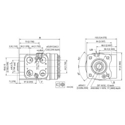 Купити Насос-дозатор M+S Hydraulic HKU800/5T/3 для Амкодор -332, А-342, А-352, А-361, А-371, ТО-18Б, ТО-28