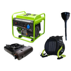 Купити Инверторный генератор Zipper ZI-STE2800IV+ газовая плитка Orcamp CK-505 + 4 газовых картриджа 400 мл