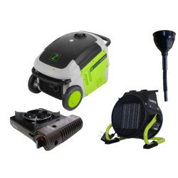 Купити Инверторный генератор Zipper ZI-STE3000IV + газовая плитка Orcamp CK-505 + 4 газовых картриджа 400 м