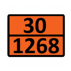 Купити Інформаційна табличка ADR "Нафтопродукти 30-1268" Bicma Bicma Цинк Італія (2601391740)