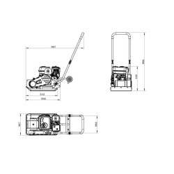 Купить Виброплита Zipper ZI-RPE60E