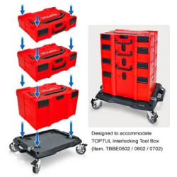 Купити Платформенная тележка для модульных ящиков  TOPTUL TCCC0107