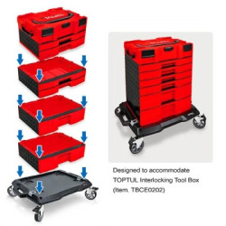 Купити Платформенная тележка для модульных ящиков  TOPTUL TCCC0107