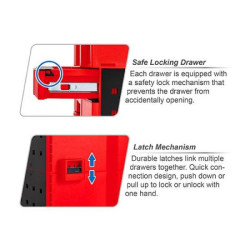 Купити Выдвижной ящик глубокий модульный для TBCE0202 TOPTUL TEAK4602