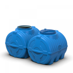 Купить Емкость Litolan трехслойная горизонтальная 200 л