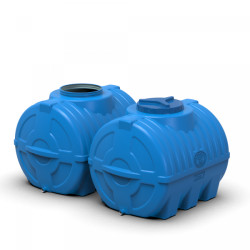 Купить Емкость Litolan трехслойная горизонтальная 300 л