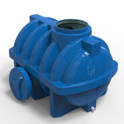 Купить Емкость Litolan двухслойная горизонтальная 1000 л (EG1000Р)