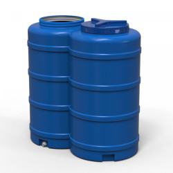 Купить Емкость Litolan двухслойная вертикальная 200 л (EV200)