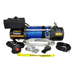 Купити Лебідка електрична Kangaroowinch K12000 12 В 5443 кг синтетичний трос