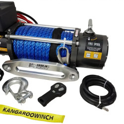 Купити Лебідка електрична Kangaroowinch K12000 12 В 5443 кг синтетичний трос
