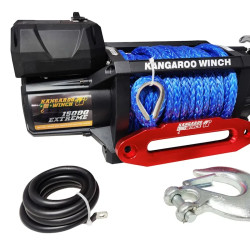 Купити Лебідка електрична Kangaroowinch K15000 Extreme HD 12 В 6818 кг синтетичний трос