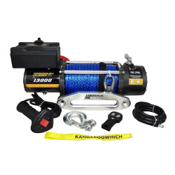 Купити Лебідка електрична Kangaroowinch K13000 12 В 5907 кг синтетичний трос