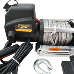 Купити Лебідка для квадроцикла Kangaroowinch K6000E 12 В 2720 кг синтетичний трос