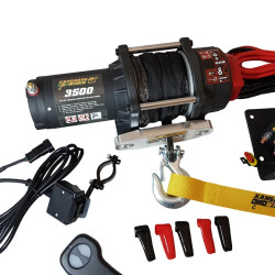 Купити Лебідка для квадроцикла Kangaroowinch K3500SR 12 В 1588 кг синтетичний трос