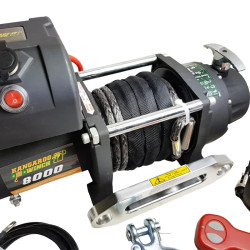 Купити Лебідка електрична Kangaroowinch K8000E 12 В 3628 кг синтетичний трос