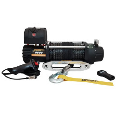 Купити Лебідка електрична Kangaroowinch K9500 speed 12 В 4309 кг синтетичний трос