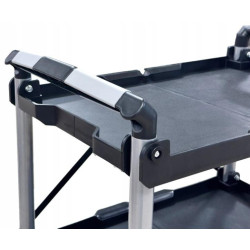 Купить Тележка инструментальная складная 3 открытые пластиковые полки (SF6007) G.I.KRAFT GI37104