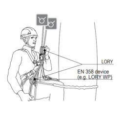 Купить Спусковий страхувальний пристрій SKYLOTEC Lory PRO 1 / A-041